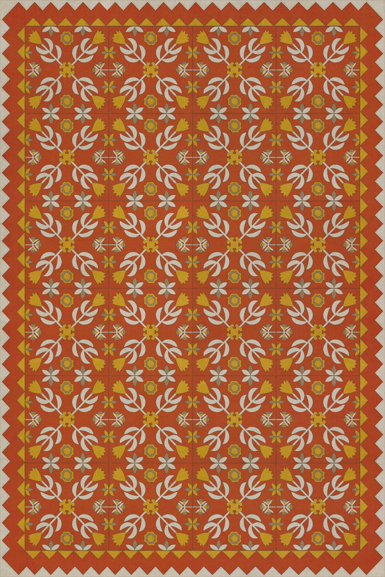 Folk Art Museum - Floral Quilt - The Lay Of The Last Minstrel