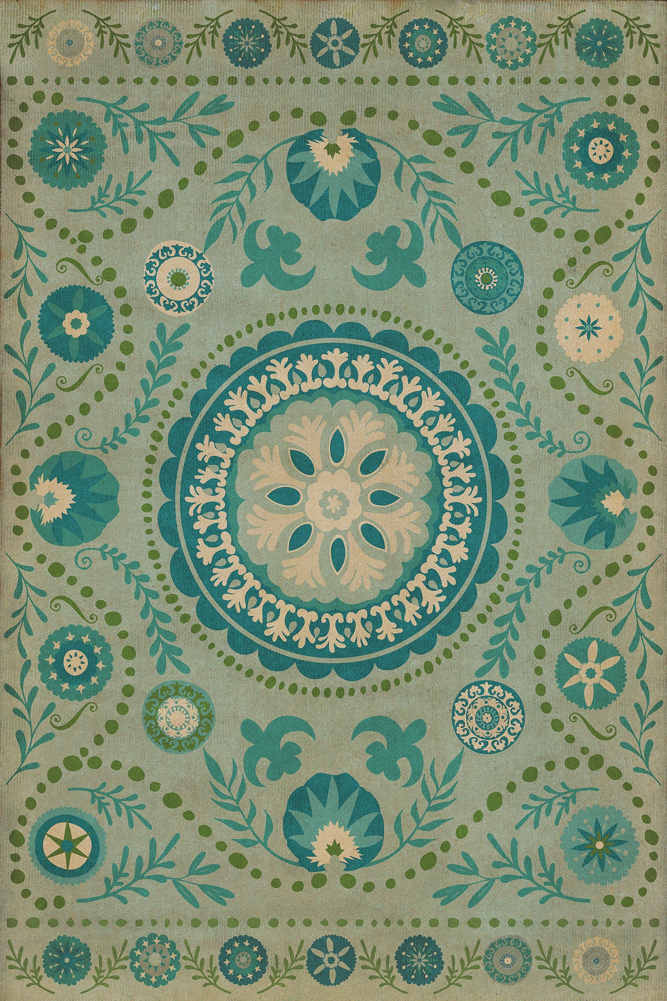 Pattern 38 - Boho Blue