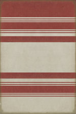Pattern 50 - Organic Stripes Red And White