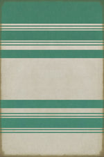 Pattern 50 - Organic Stripes Teal And White