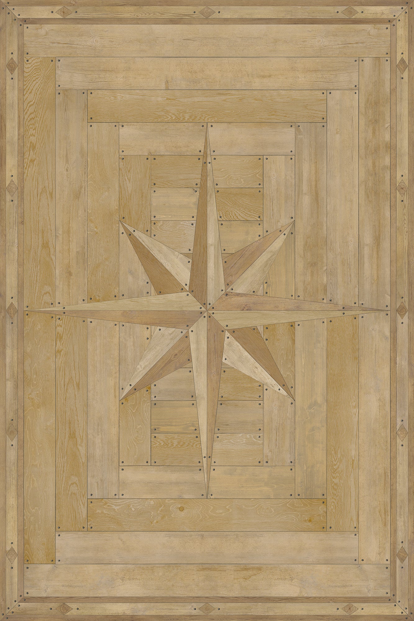 Williamsburg - 18th Century Joinery - Golden Beams