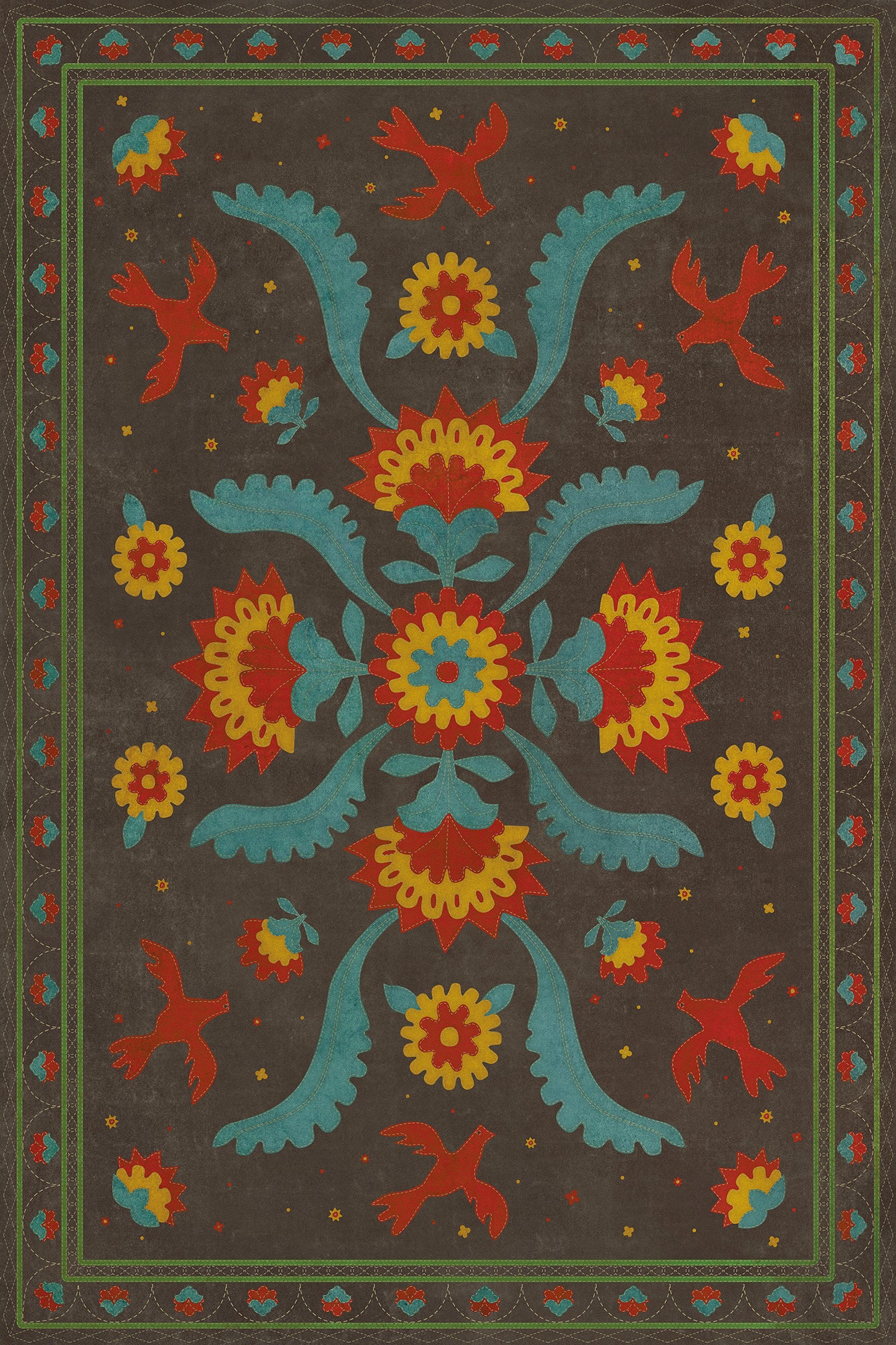 Williamsburg - Applique - Gossip Of Swallows