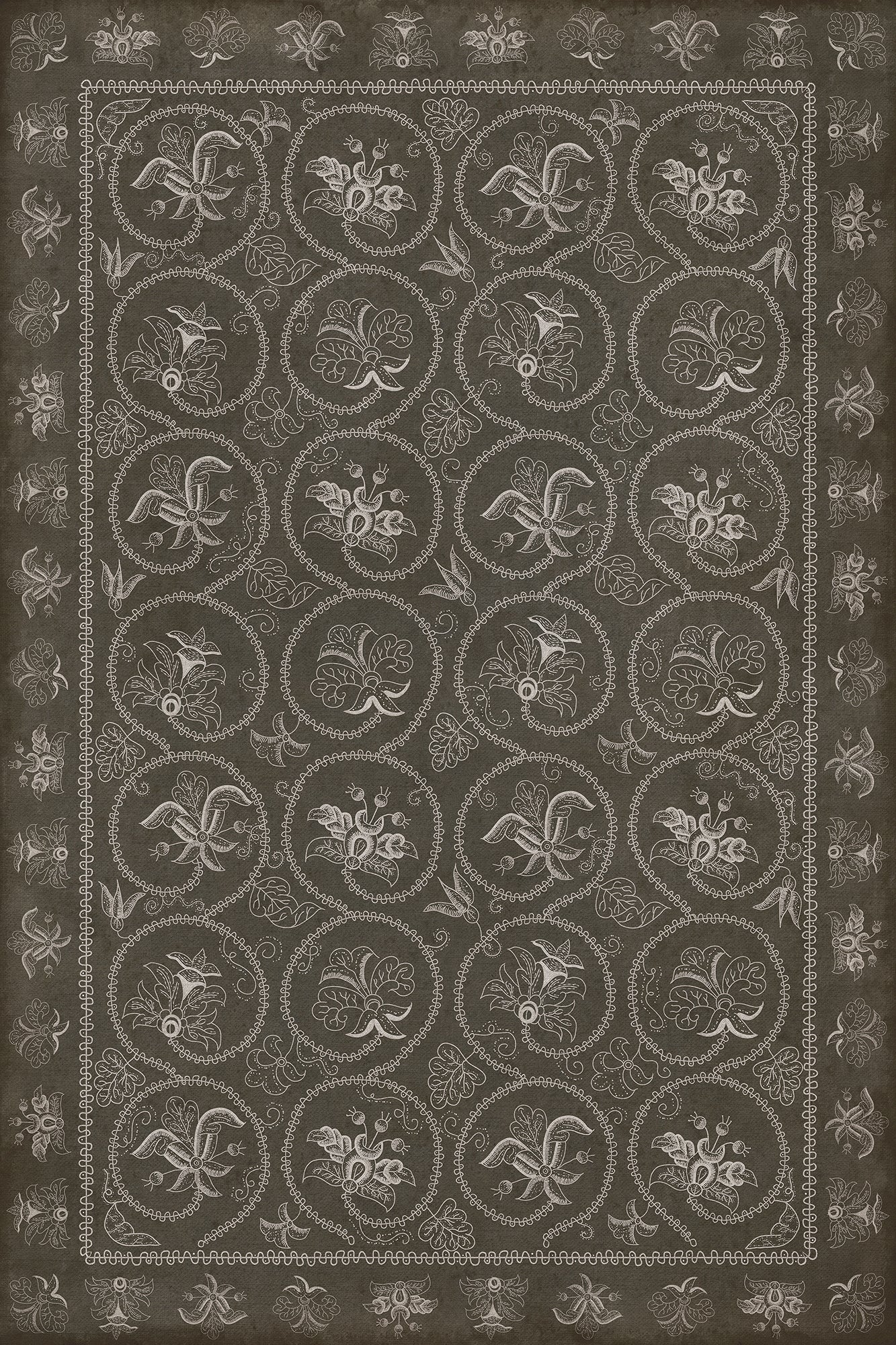 Williamsburg - Crewelwork - Azalea