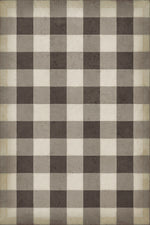 Williamsburg - Gingham Canvas - Black