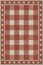 Williamsburg - Gingham Tile - Red