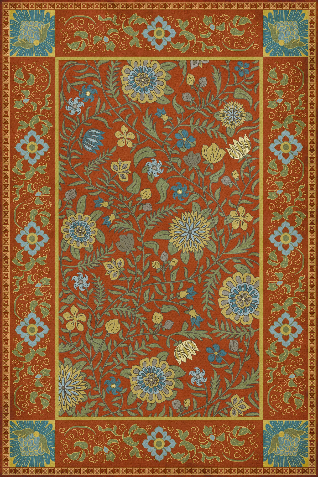 Williamsburg - Indian Quilt - Pondicherry