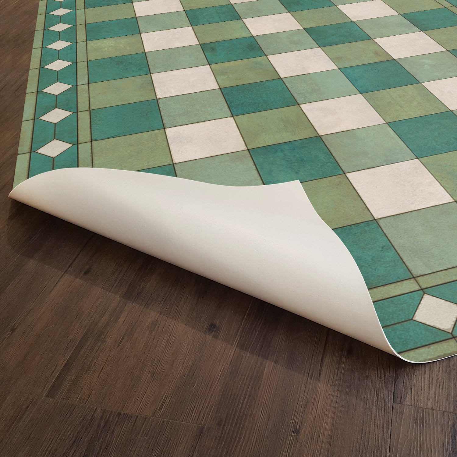 Williamsburg - Gingham Tile - Green