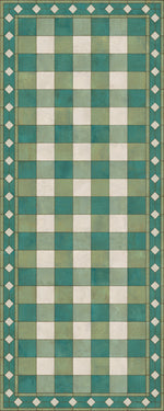 Williamsburg - Gingham Tile - Green