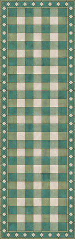Williamsburg - Gingham Tile - Green