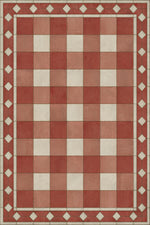 Williamsburg - Gingham Tile - Red