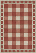 Williamsburg - Gingham Tile - Red