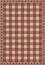 Williamsburg - Gingham Tile - Red
