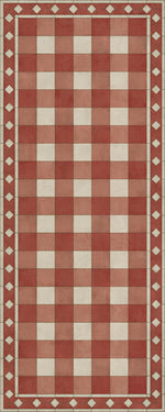 Williamsburg - Gingham Tile - Red
