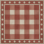 Williamsburg - Gingham Tile - Red