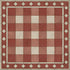 Williamsburg - Gingham Tile - Red
