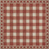 Williamsburg - Gingham Tile - Red