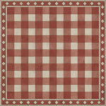 Williamsburg - Gingham Tile - Red
