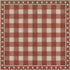 Williamsburg - Gingham Tile - Red