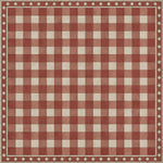 Williamsburg - Gingham Tile - Red
