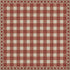 Williamsburg - Gingham Tile - Red
