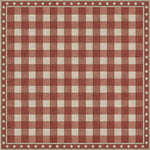 Williamsburg - Gingham Tile - Red