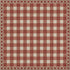Williamsburg - Gingham Tile - Red