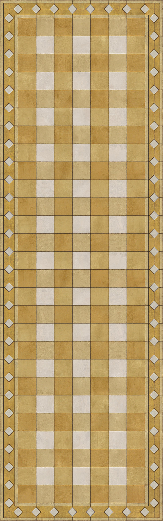 Williamsburg - Gingham Tile - Yellow