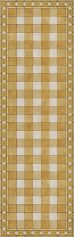 Williamsburg - Gingham Tile - Yellow