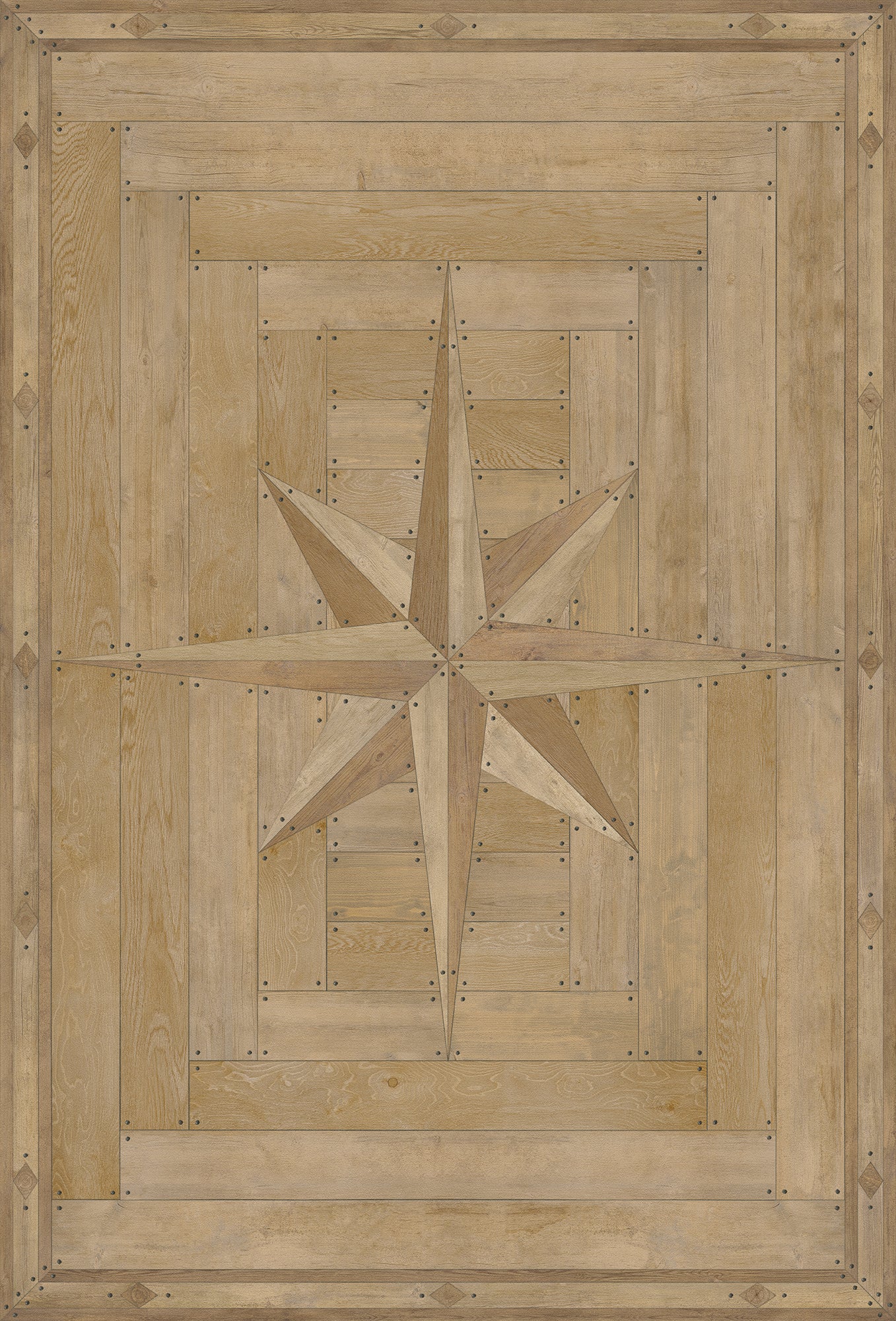 Williamsburg - 18th Century Joinery - Golden Beams