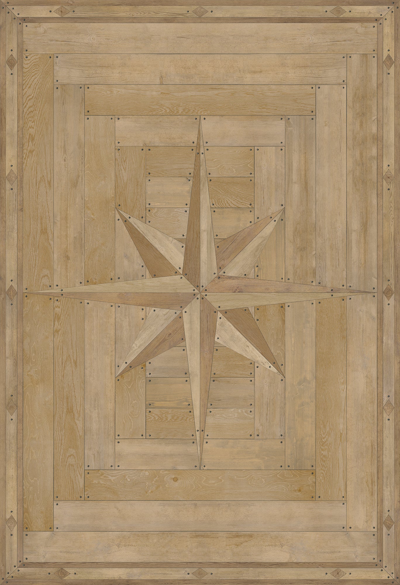 Williamsburg - 18th Century Joinery - Golden Beams