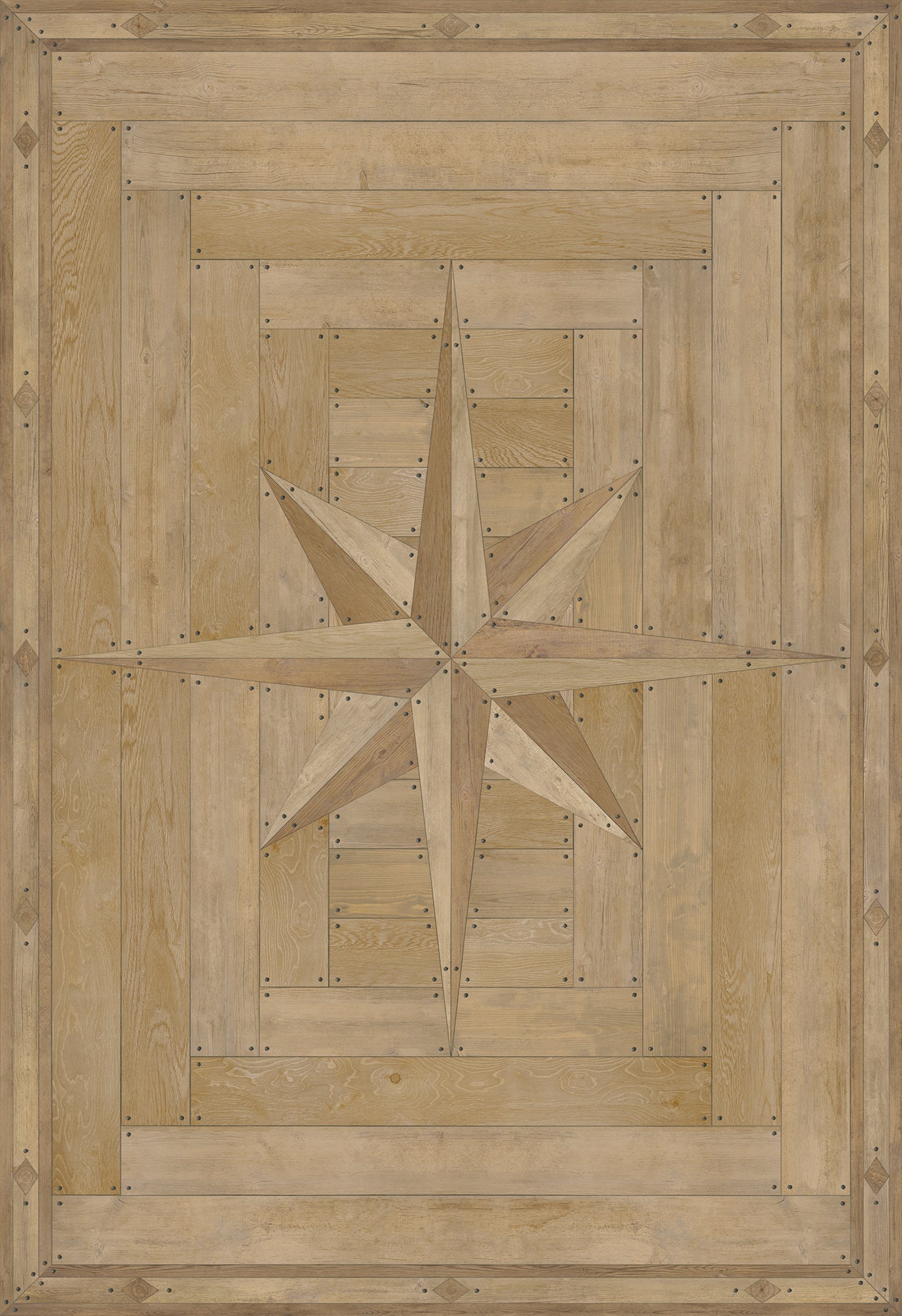Williamsburg - 18th Century Joinery - Golden Beams