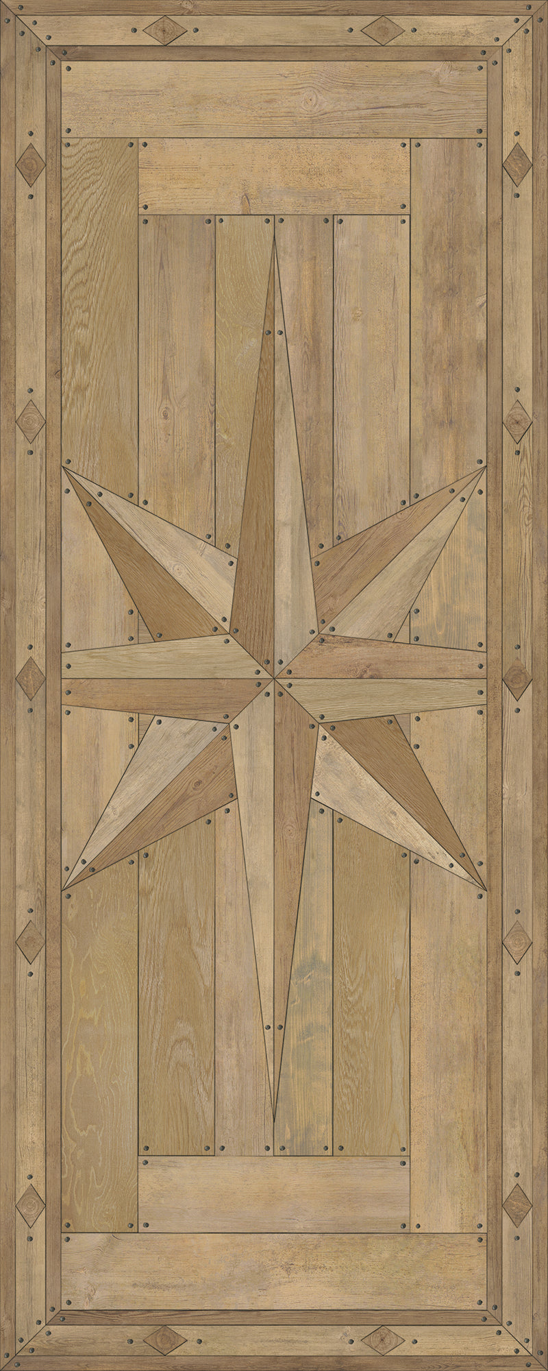 Williamsburg - 18th Century Joinery - Golden Beams