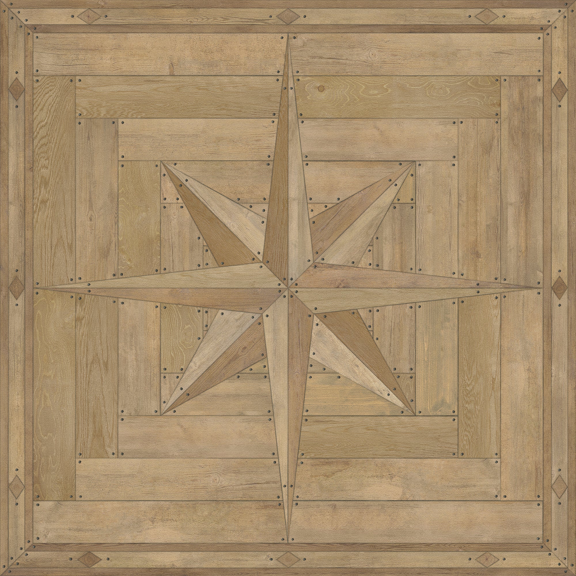 Williamsburg - 18th Century Joinery - Golden Beams