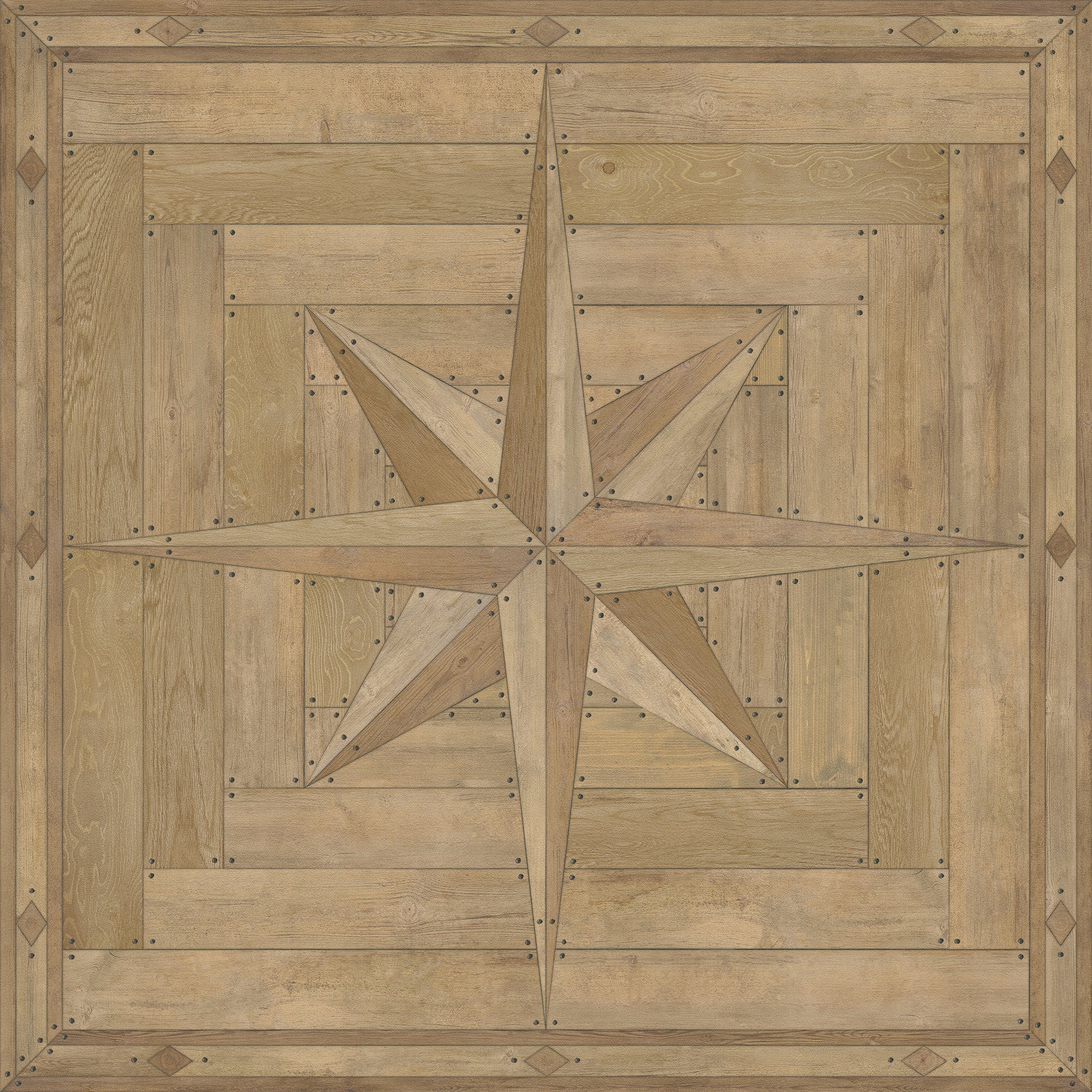 Williamsburg - 18th Century Joinery - Golden Beams