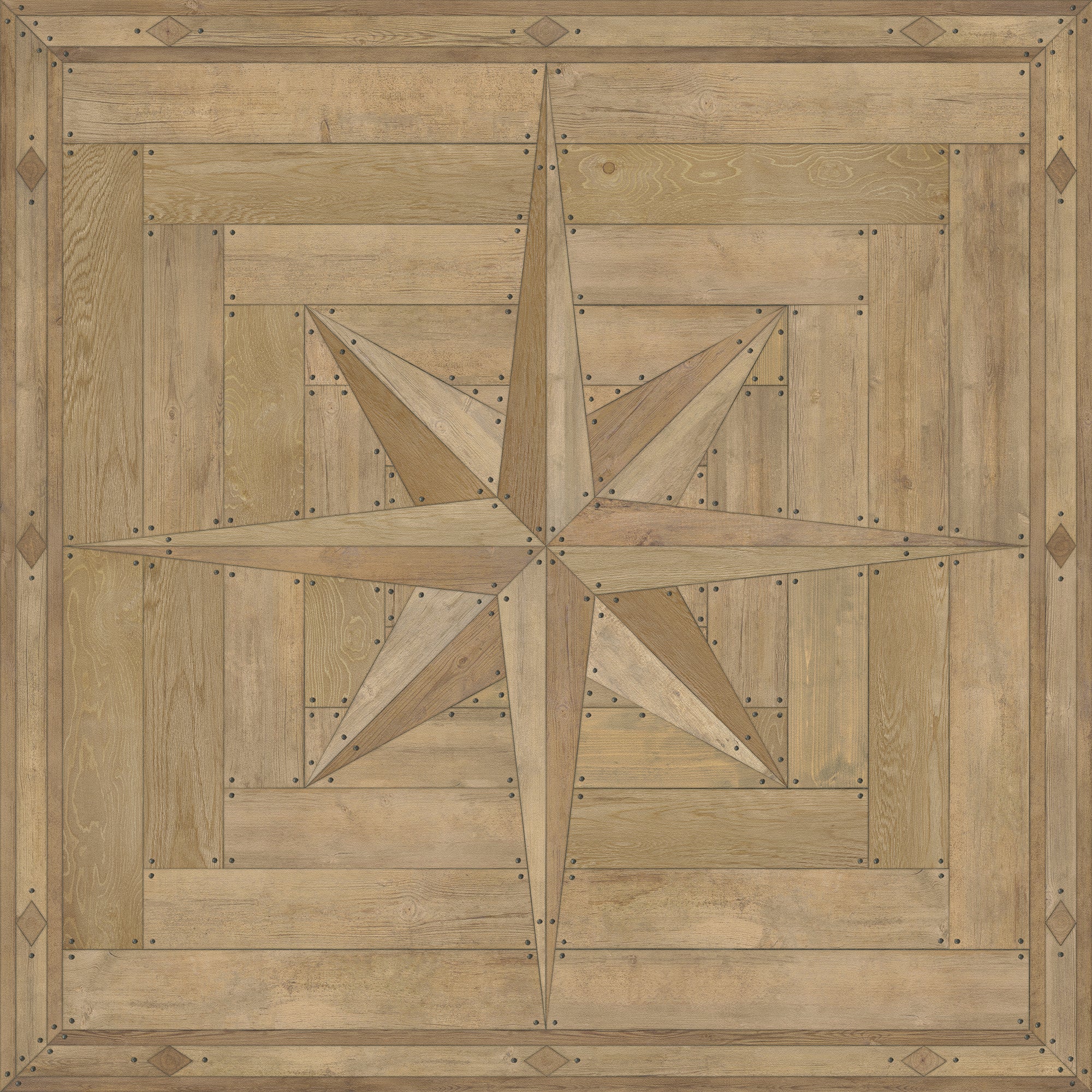 Williamsburg - 18th Century Joinery - Golden Beams