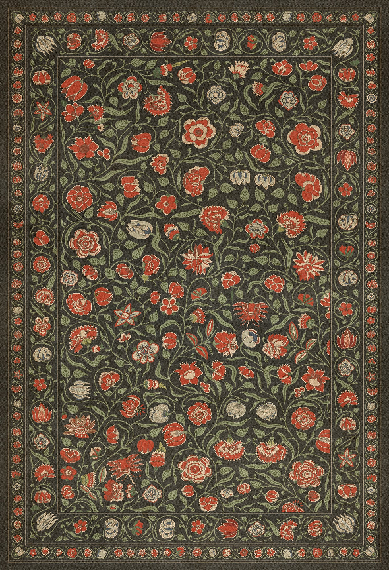 Williamsburg - Antique Floral - Where You Go I Will Go