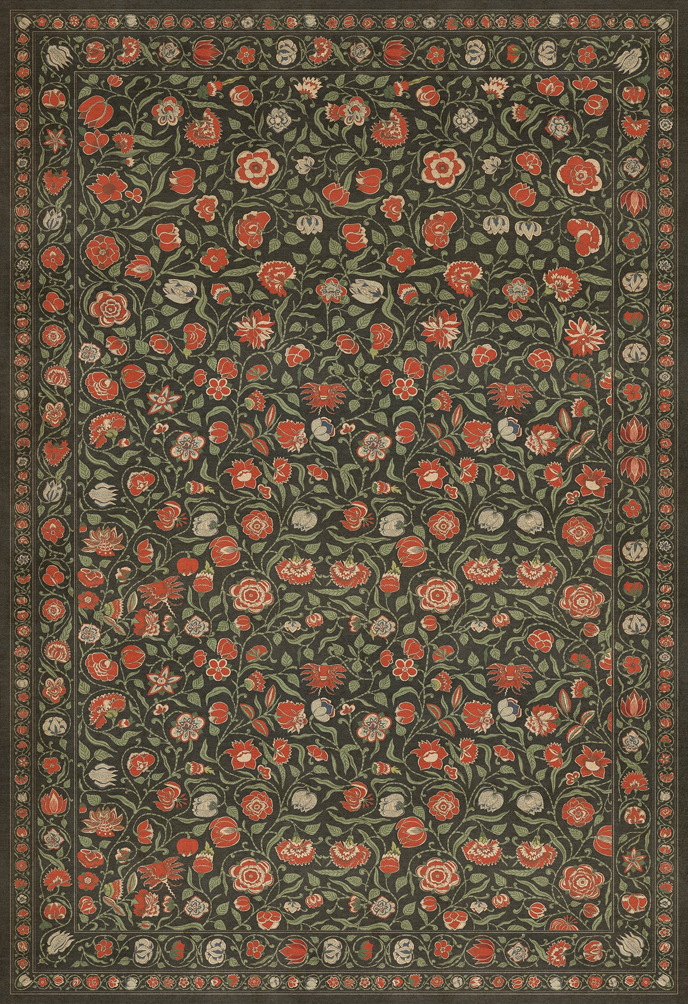 Williamsburg - Antique Floral - Where You Go I Will Go