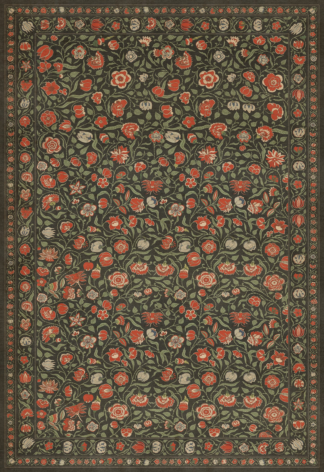 Williamsburg - Antique Floral - Where You Go I Will Go
