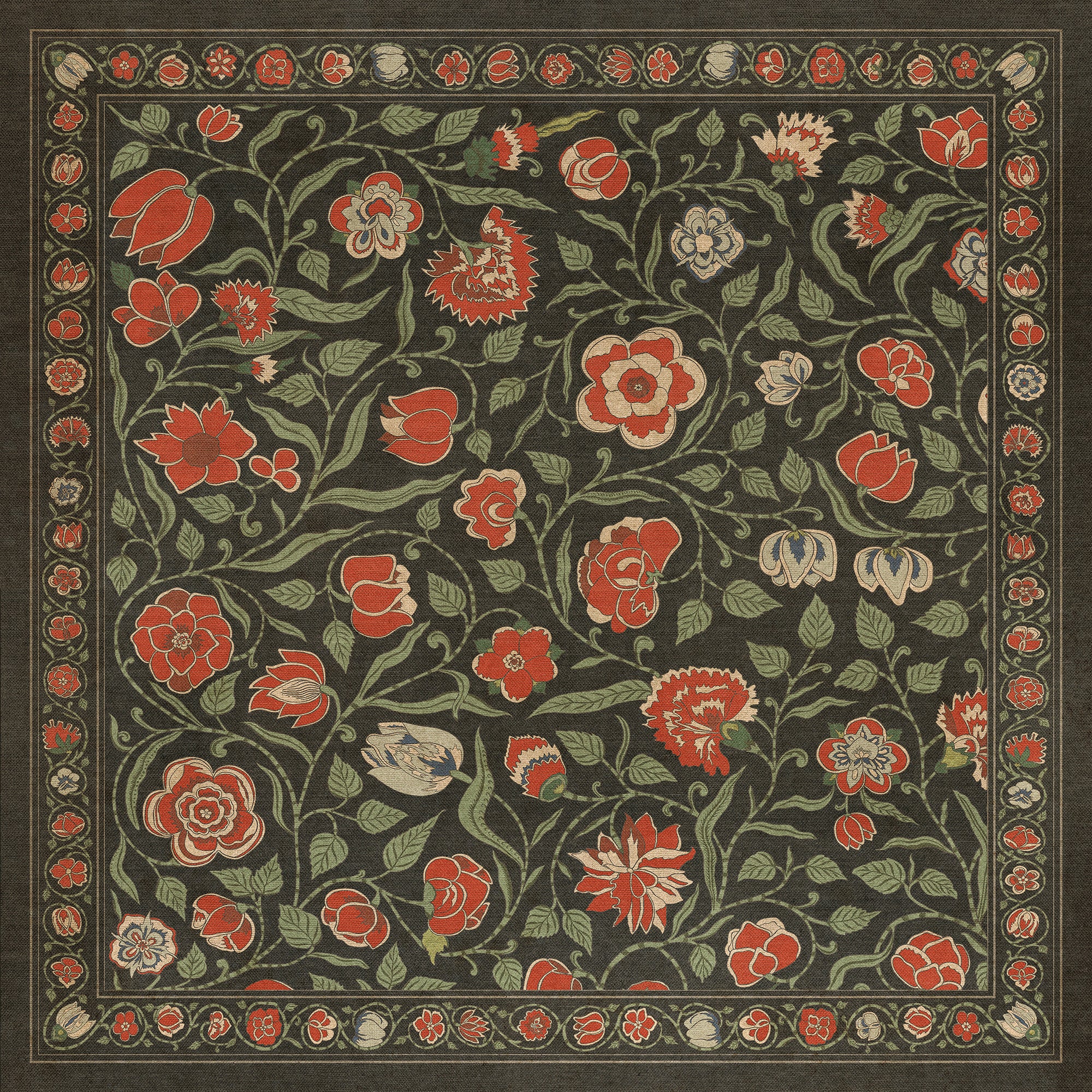 Williamsburg - Antique Floral - Where You Go I Will Go