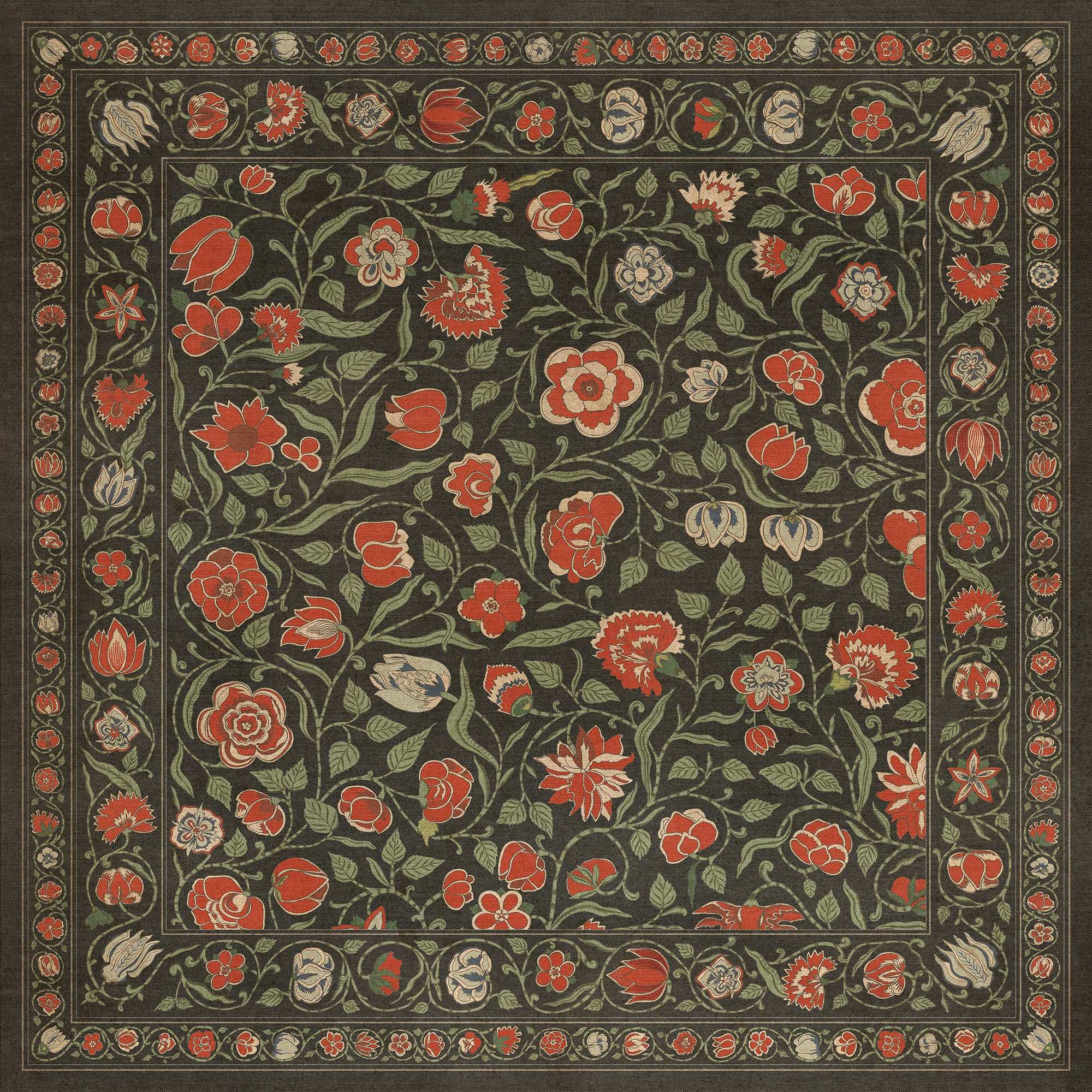 Williamsburg - Antique Floral - Where You Go I Will Go