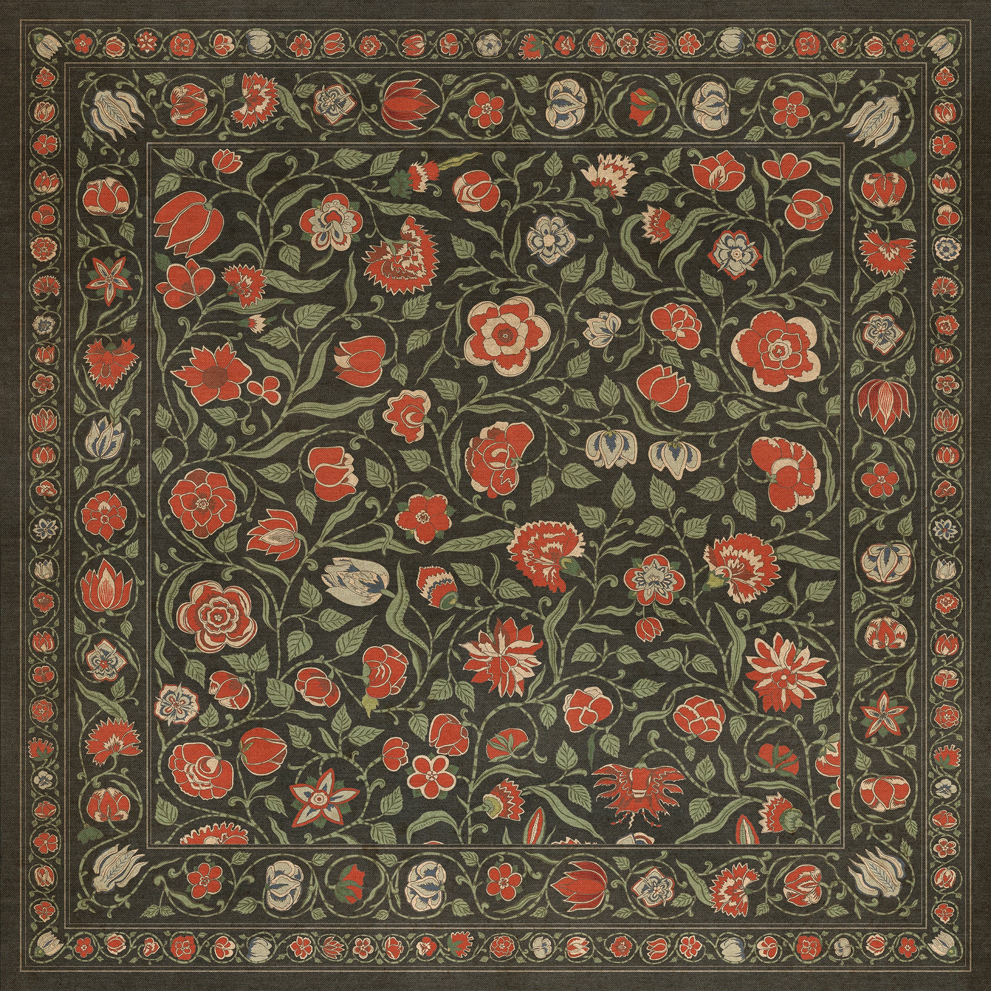 Williamsburg - Antique Floral - Where You Go I Will Go