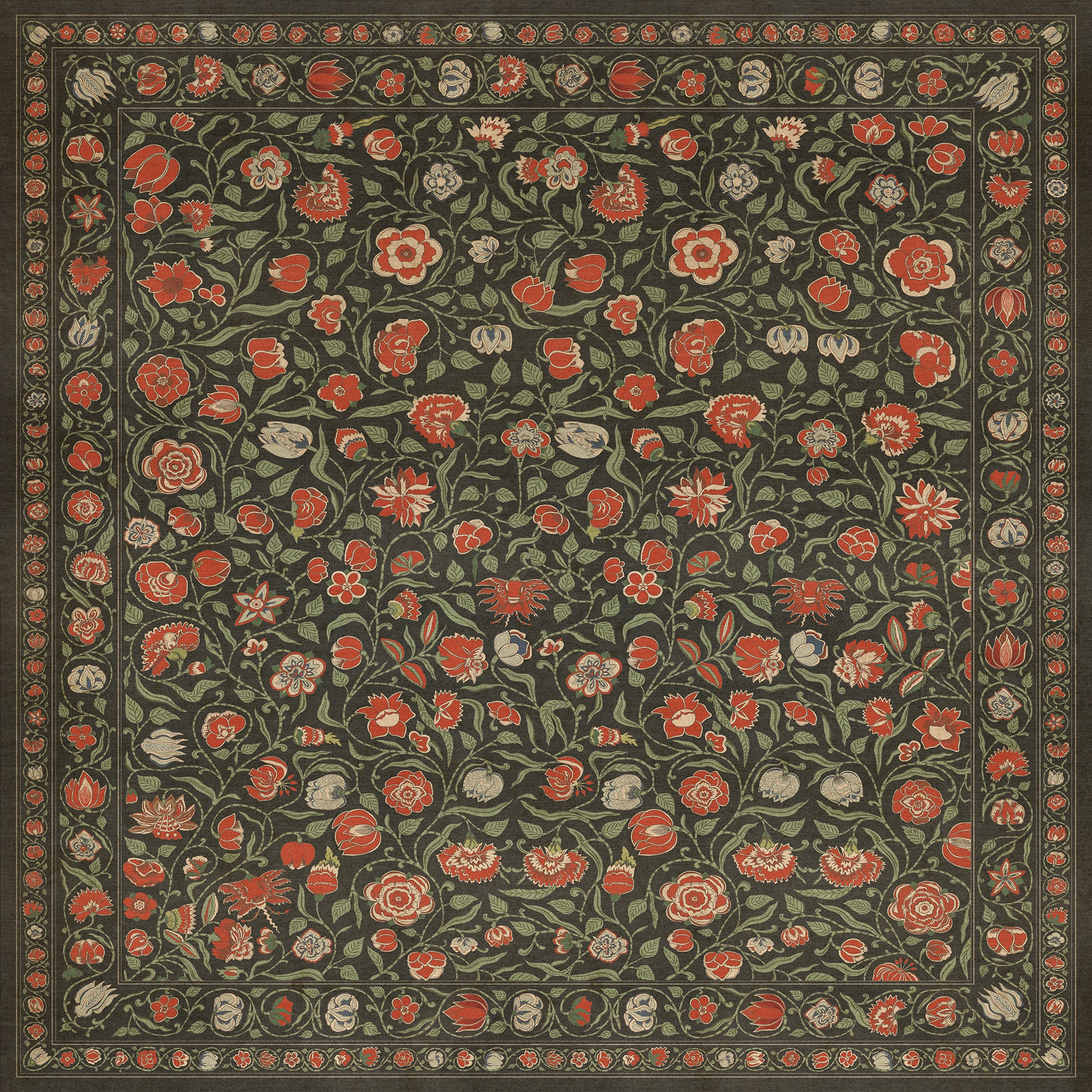 Williamsburg - Antique Floral - Where You Go I Will Go