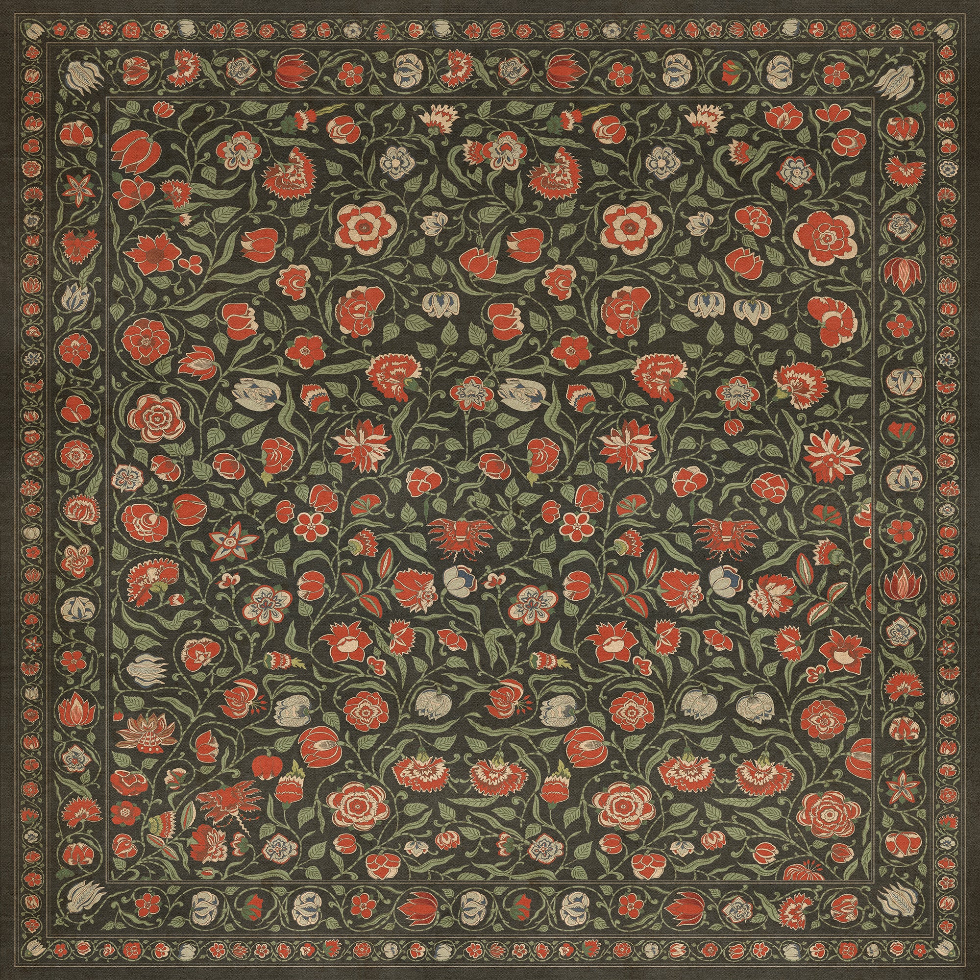 Williamsburg - Antique Floral - Where You Go I Will Go