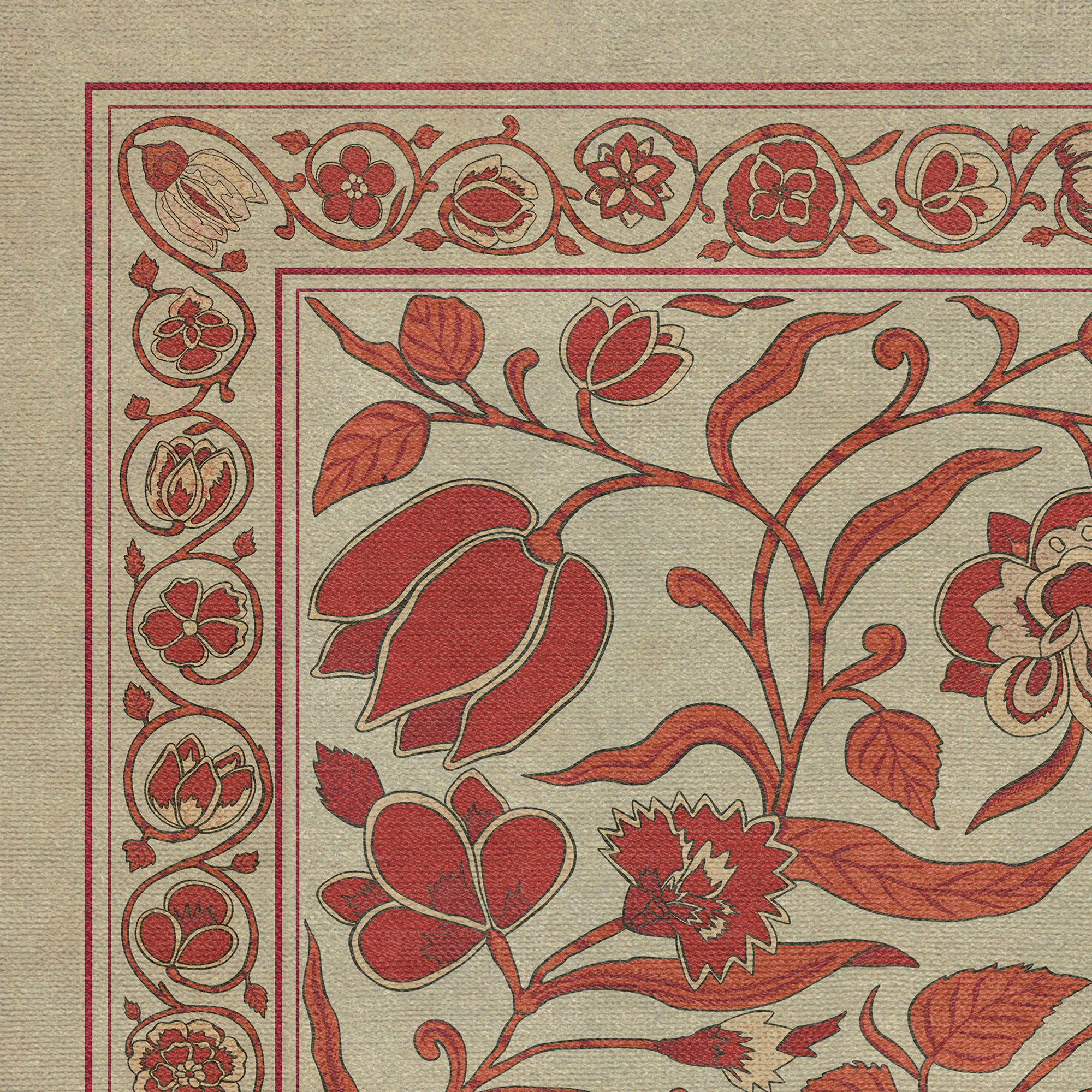 Williamsburg - Antique Floral - Return Home