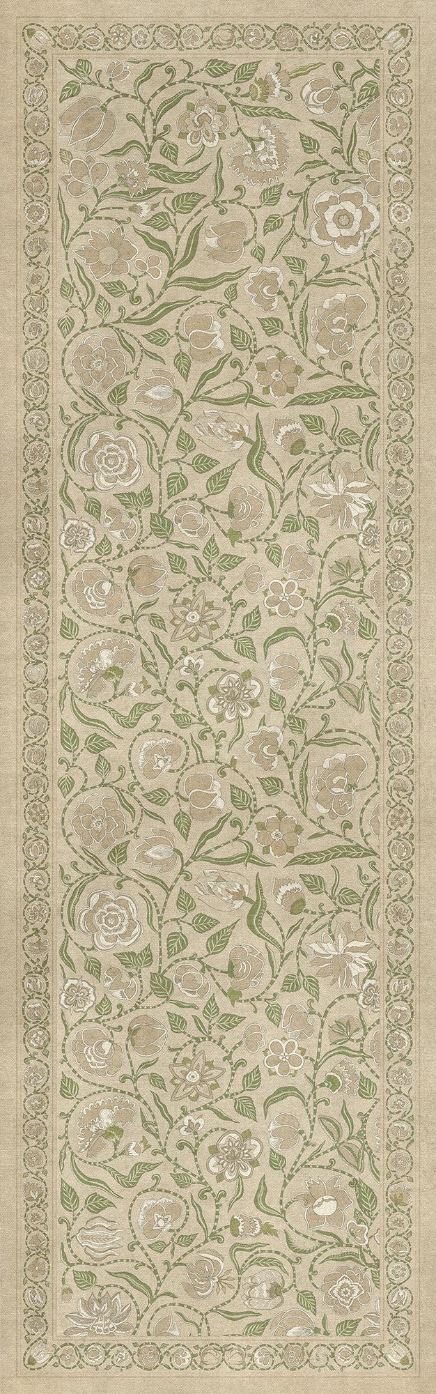 Williamsburg - Antique Floral - A Chilly Peace