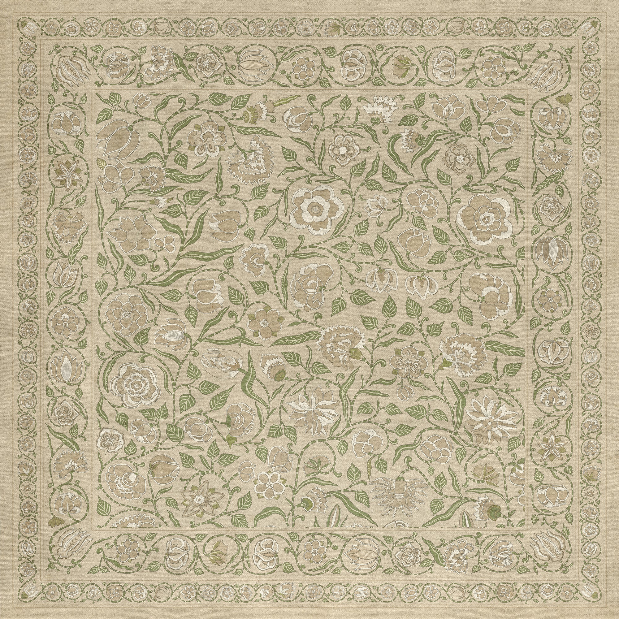 Williamsburg - Antique Floral - A Chilly Peace