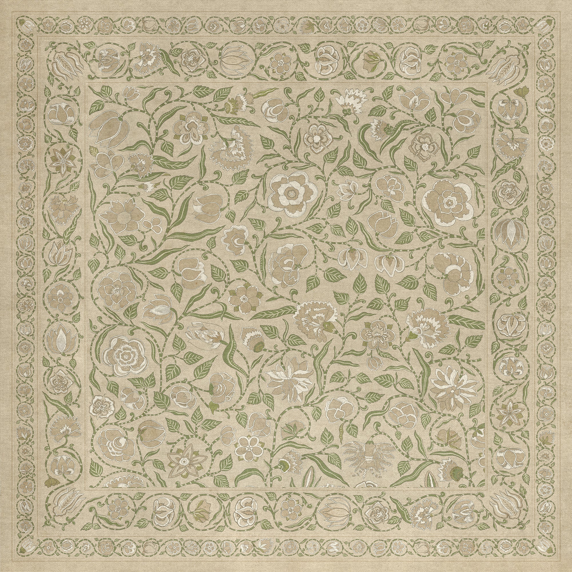 Williamsburg - Antique Floral - A Chilly Peace