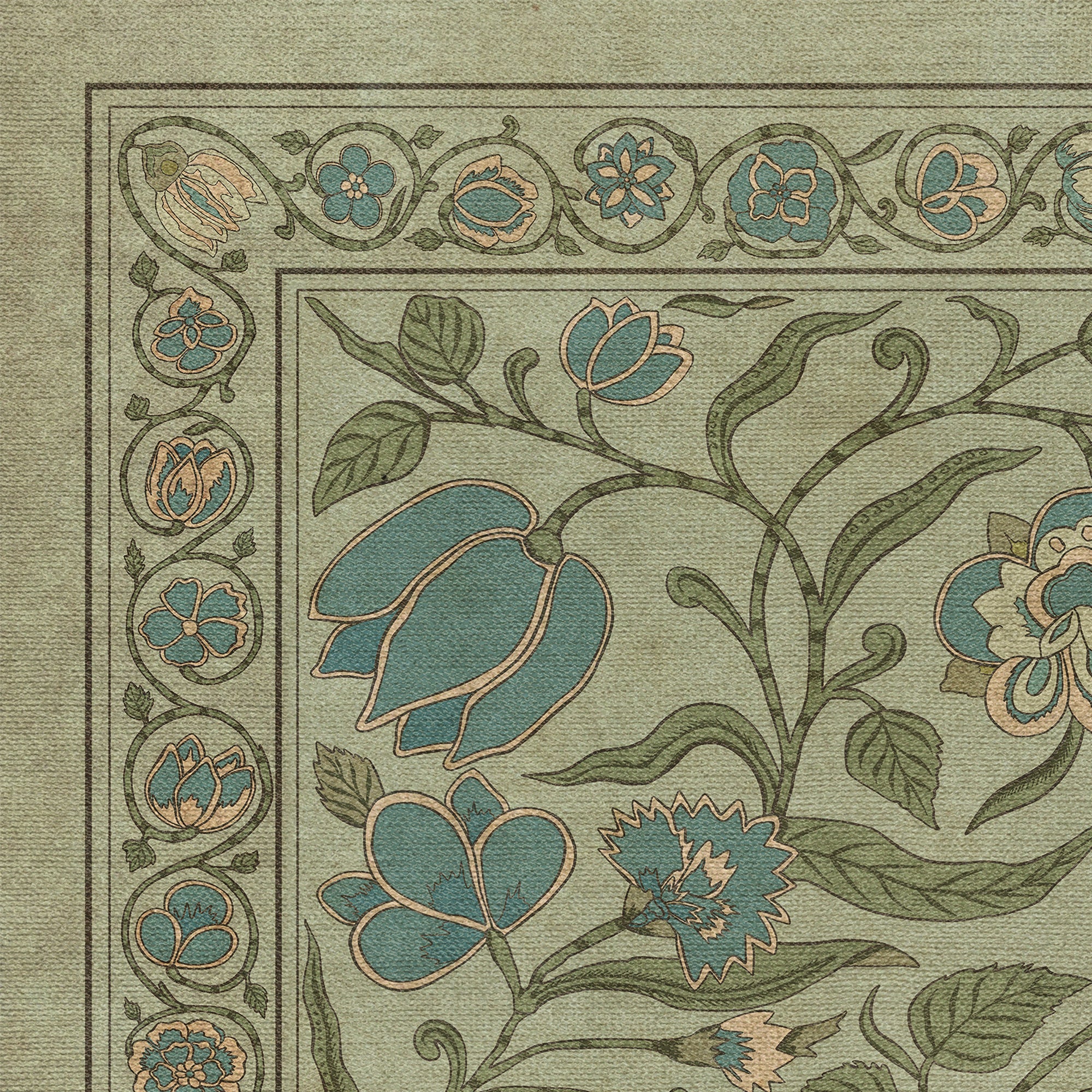 Williamsburg - Antique Floral - A Joy of Earth