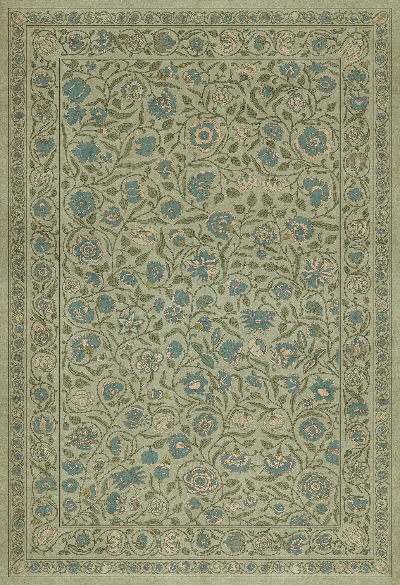 Williamsburg - Antique Floral - A Joy of Earth