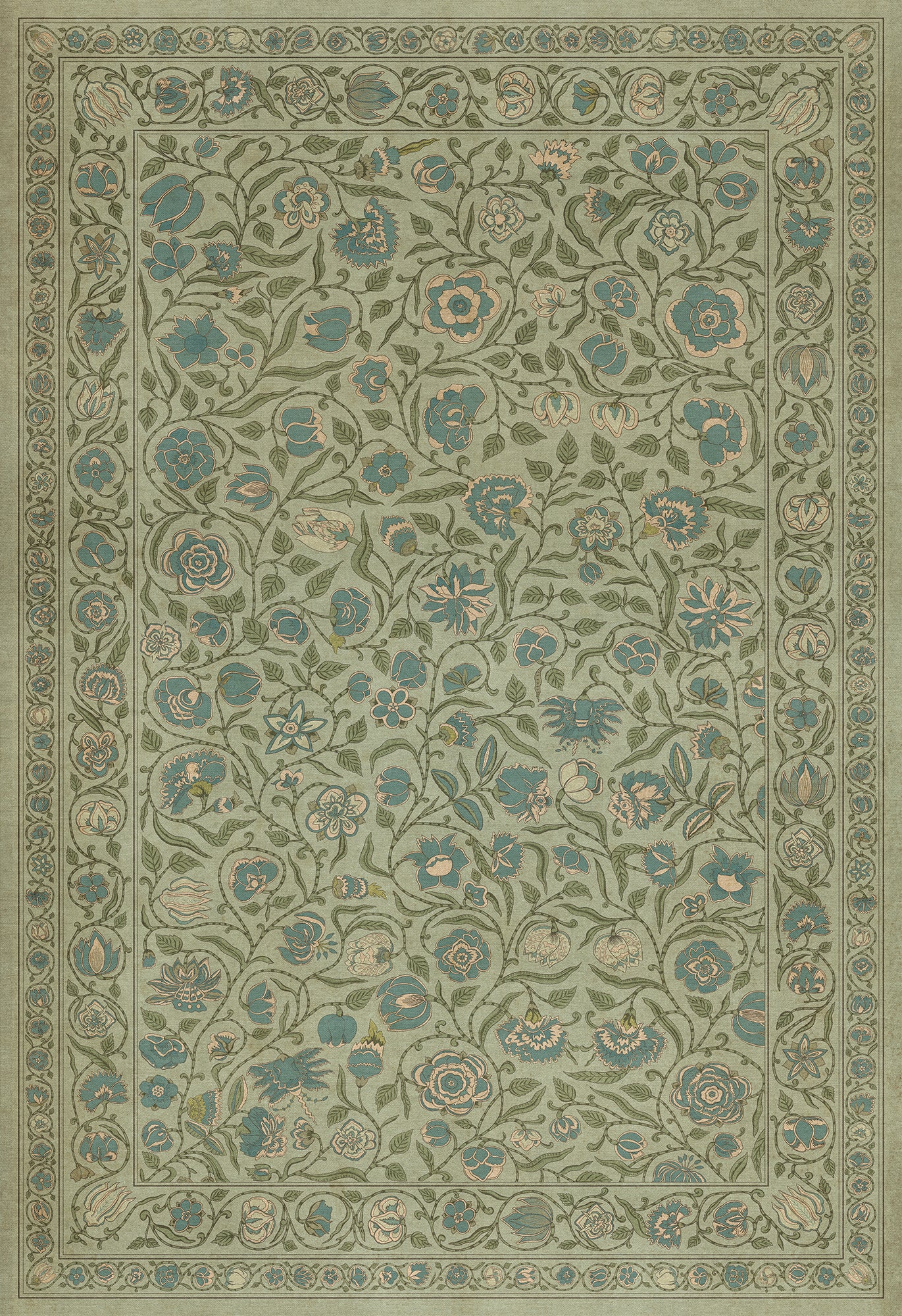 Williamsburg - Antique Floral - A Joy of Earth